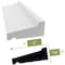 Ekena Millwork LWM187 - 2"H x 5/8"P x 96"L Drip Cap Moulding, PVC LWM187X96SWPV - alternate 4